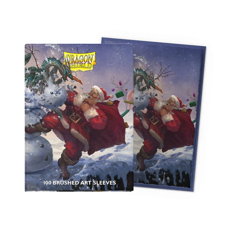 Dragon Shield Card Sleeves - Brushed Art (Christmas 2025)