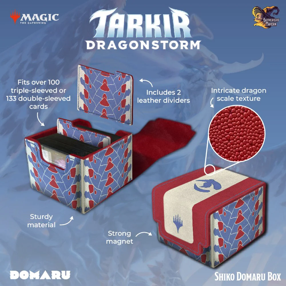 Gatherers' Tavern - Magic the Gathering Tarkir Dragonstorm Domaru Deck Box (Variants) - Image 3