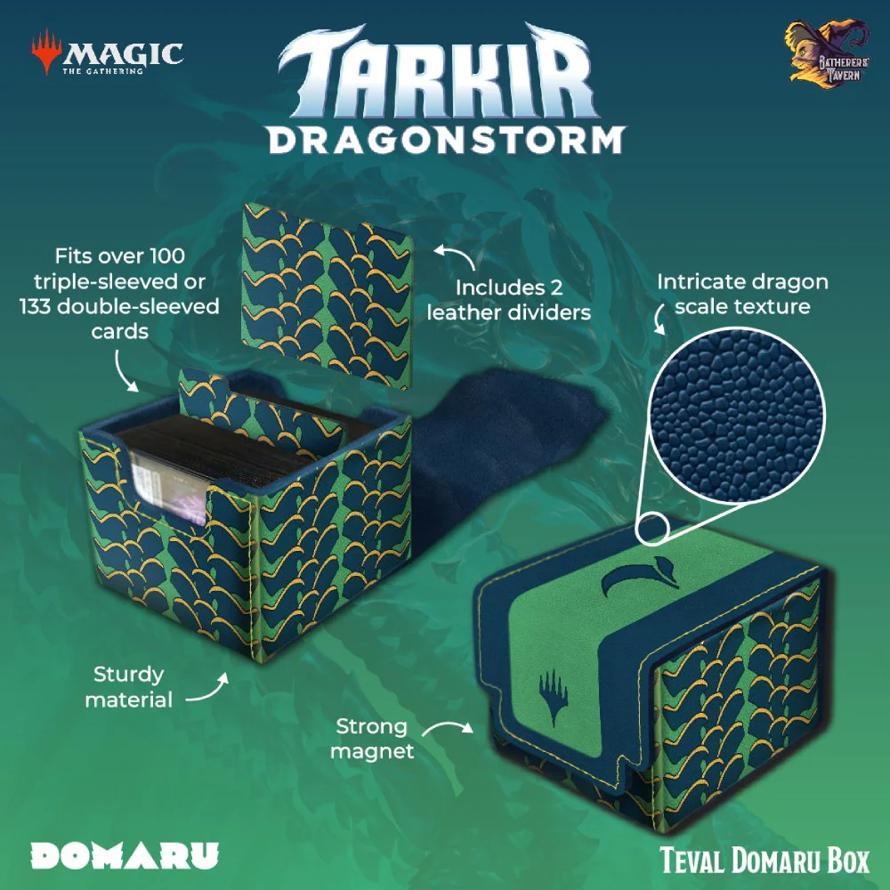 Gatherers' Tavern - Magic the Gathering Tarkir Dragonstorm Domaru Deck Box (Variants) - Image 4