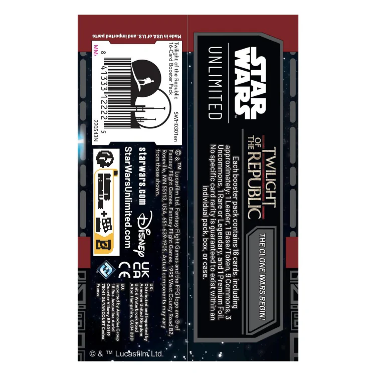 Star Wars: Unlimited TCG - Twilight of the Republic Booster Box - Image 3